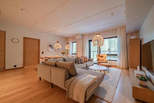 Khu vực ghế ngồi tại Levillas Levin Cranberry C26