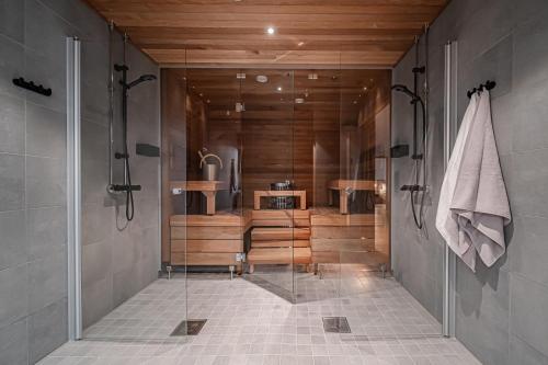 Phòng tắm tại Levillas Levin Cranberry C26