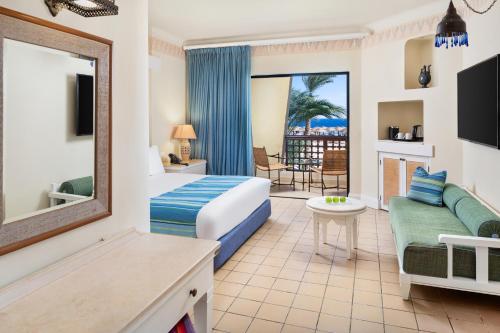 Un ou plusieurs lits dans un hébergement de l'établissement Pickalbatros Sands Port Ghalib