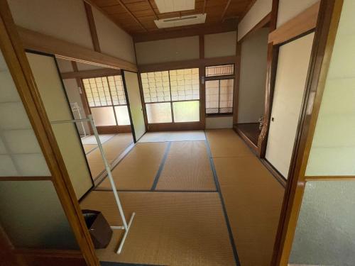 an empty room with doors and windows in a building at Jonobien - Vacation STAY 13238 in Minami Uonuma