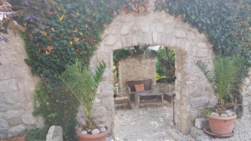 Jardin de l'établissement LaRos Apt