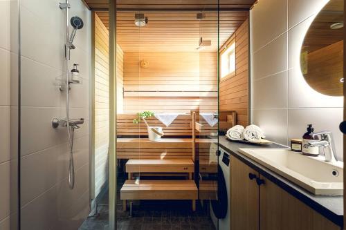 Nhà bếp/bếp nhỏ tại Stay North - Ilokas