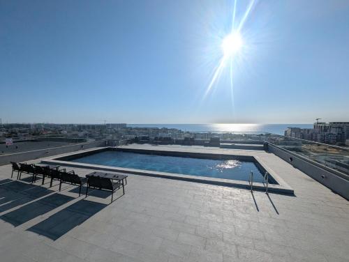 Πισίνα στο ή κοντά στο Apartament Maya - 2 Camere, Pool, Spa and Private Parking
