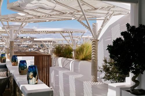 Μπαλκόνι ή βεράντα στο Myconian Kyma, a Member of Design Hotels