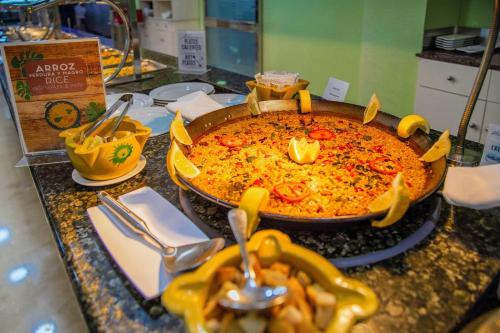 Comida en el hotel o alrededores