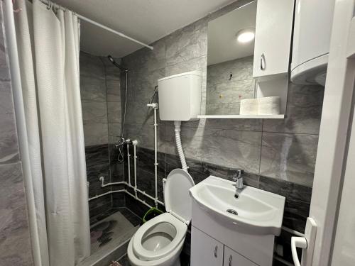 Koupelna v ubytování Apartmani 4