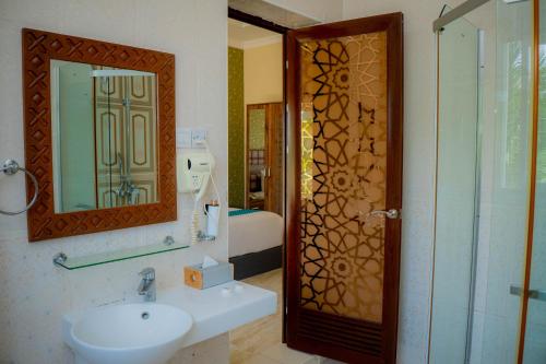 Koupelna v ubytování Golden Palm Boutique Zanzibar