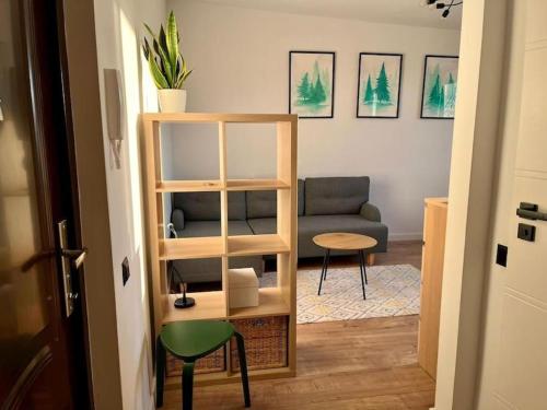 Posezení v ubytování Studio Brzeźno by Grand Apartments