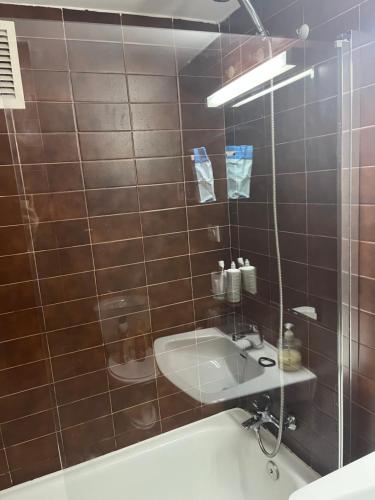 Ванная комната в Apartamento en Cerler 1F