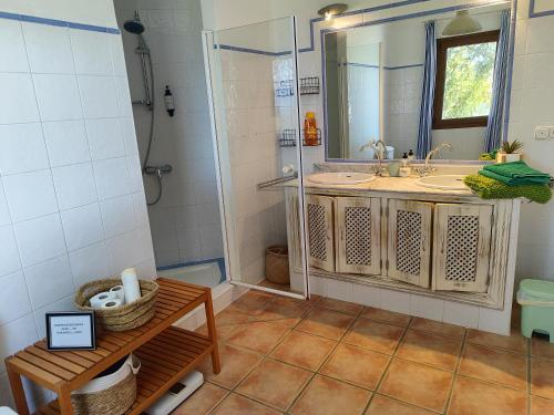 Koupelna v ubytování Buddha-Can