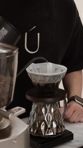 Ayas Hotelにあるコーヒーまたはお茶