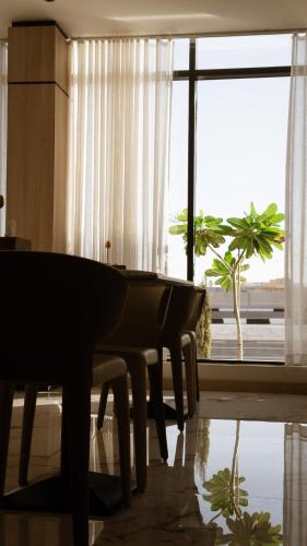 Ayas Hotelにあるシーティングエリア