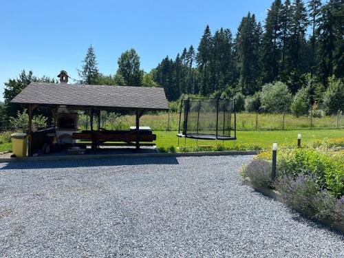 Taman di luar Hașca Chalet
