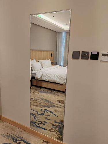 Ayas Hotelにあるベッド