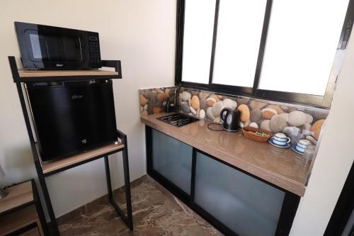 Dapur atau dapur kecil di Casa Céntrica Ica, a 10 min de Oasis