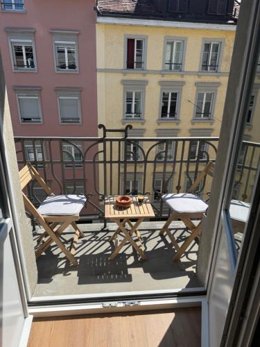 Studio mit Balkon im Zentrum
