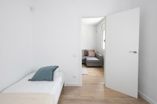 Postel nebo postele na pokoji v ubytování Nice apartment with 3 bedrooms