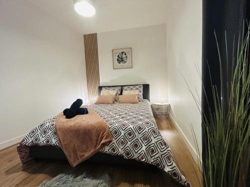 Postel nebo postele na pokoji v ubytování Casa Balzac – T3