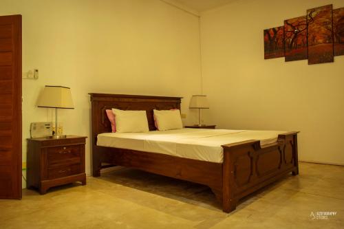 Cama o camas de una habitación en 4BR AC Private Villa Kandy