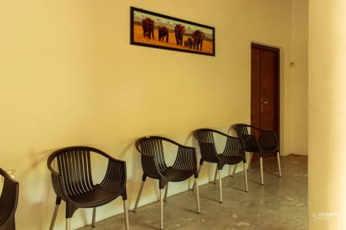 Zona de estar de 4BR AC Private Villa Kandy