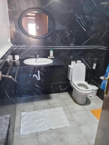 Koupelna v ubytování Appartement Tanger Boulevard Centre Ville