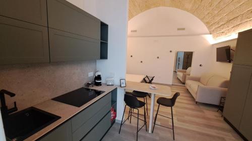 Η κουζίνα ή μικρή κουζίνα στο Il porto è di casa