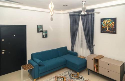 Χώρος καθιστικού στο Efie PA Apartments