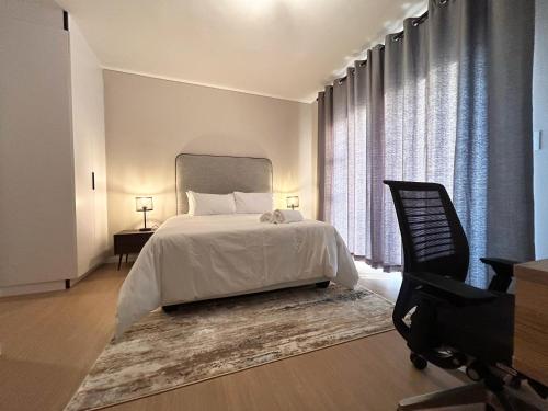 Ένα ή περισσότερα κρεβάτια σε δωμάτιο στο Yang Suite B - Studio Apartment