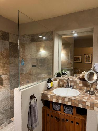 Las Luciernagas Bed and Breakfast Adults Onlyにあるバスルーム