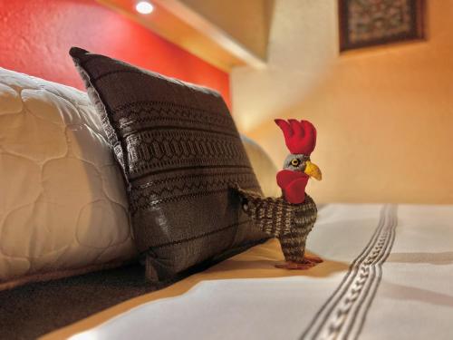 Las Luciernagas Bed and Breakfast Adults Onlyにあるベッド