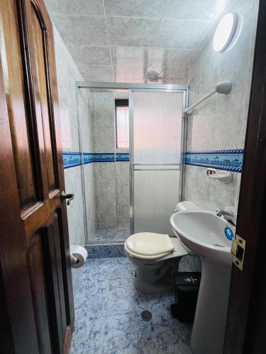 Un baño de Posada Refugio Colonial