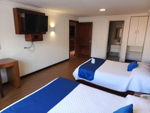 Krevet ili kreveti u jedinici u okviru objekta SÁ Hotel