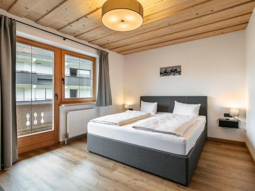 Postel nebo postele na pokoji v ubytování Appartement Dörler