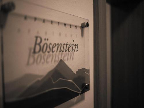a sign on a door with the name of aessenessenessenessenessenessen at Bösenstein in Hohentauern