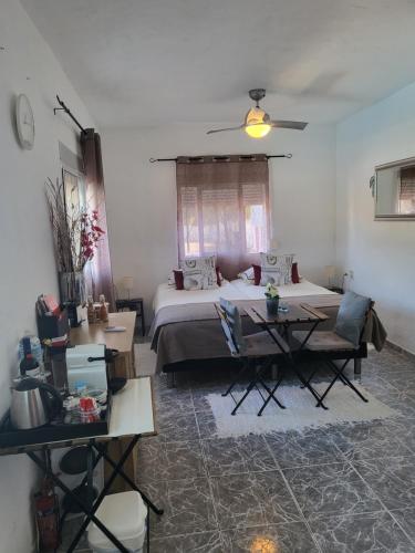 Postel nebo postele na pokoji v ubytování B&B Casa Rubí