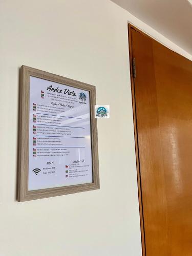 Certifikát, hodnocení, plakát nebo jiný dokument vystavený v ubytování Loft Duplex full equipado - General Flores
