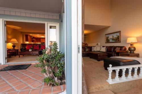 a view of a living room with a couch at Harbor View in Oxnard