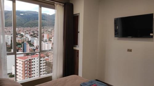 Μια τηλεόραση ή/και κέντρο ψυχαγωγίας στο El departamento de Verito