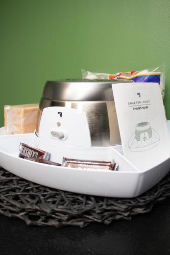 a close up of a toaster on a table at Exceptional & Central, Garden Suite, Top Amenities & Care! in Central Islip