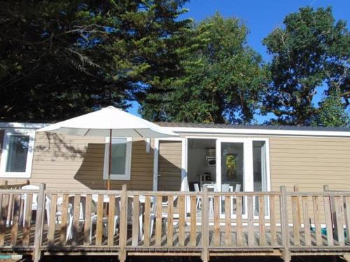 Mobil-home 10 pers, 4 ch, terrasse - Avrillé - API-1-52-568