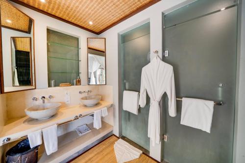 Koupelna v ubytování Awan Putih Resort