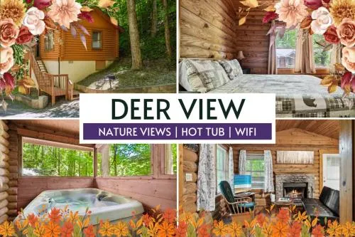 Deer View, Hot Tub, Private Cabin, Close to Everything photo 1