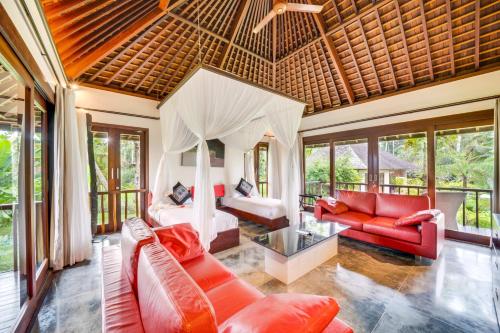 Posezení v ubytování Awan Putih Resort
