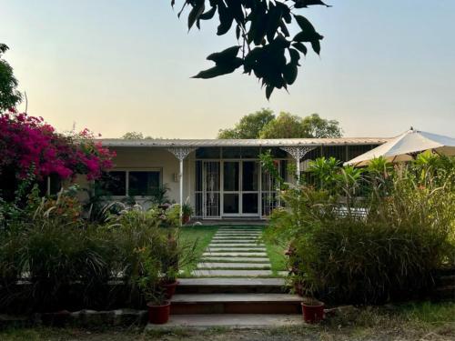 Zahrada ubytování The Studio Cottage, Bhopal