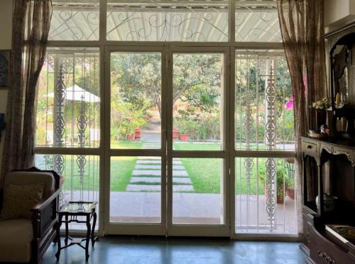 Zahrada ubytování The Studio Cottage, Bhopal