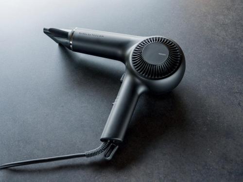 a hair dryer sitting on top of a table at Rakuten STAY VILLA Kamogawa A with Pool and Terrace and sauna Capacity of 12 persons in Kamogawa