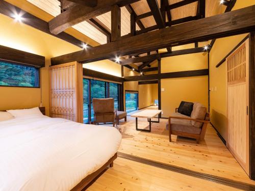 Postel nebo postele na pokoji v ubytování REBORN - Vacation STAY 30307v
