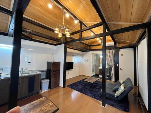Khu vực ghế ngồi tại Whole house rental Mi-Casa Amami Craft - Vacation STAY 32735v