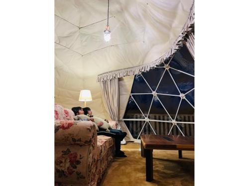 Katil atau katil-katil dalam bilik di Kogen no Kashi Besso Kurumi Terrace - Vacation STAY 56106v