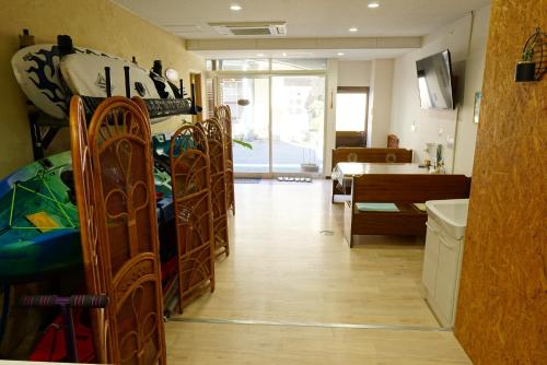 Телевизор и/или развлекательный центр в Okusuruga Guest House - Vacation STAY 14699